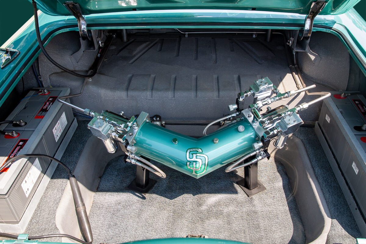 Lowrider Hydraulic Trunk Setup