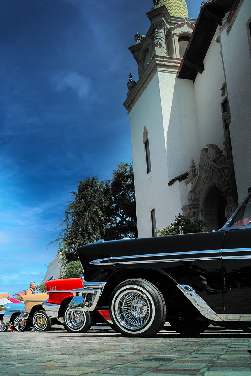 Olvera Street Lowriding El Pueblo de Los Angeles Car Show Olvera