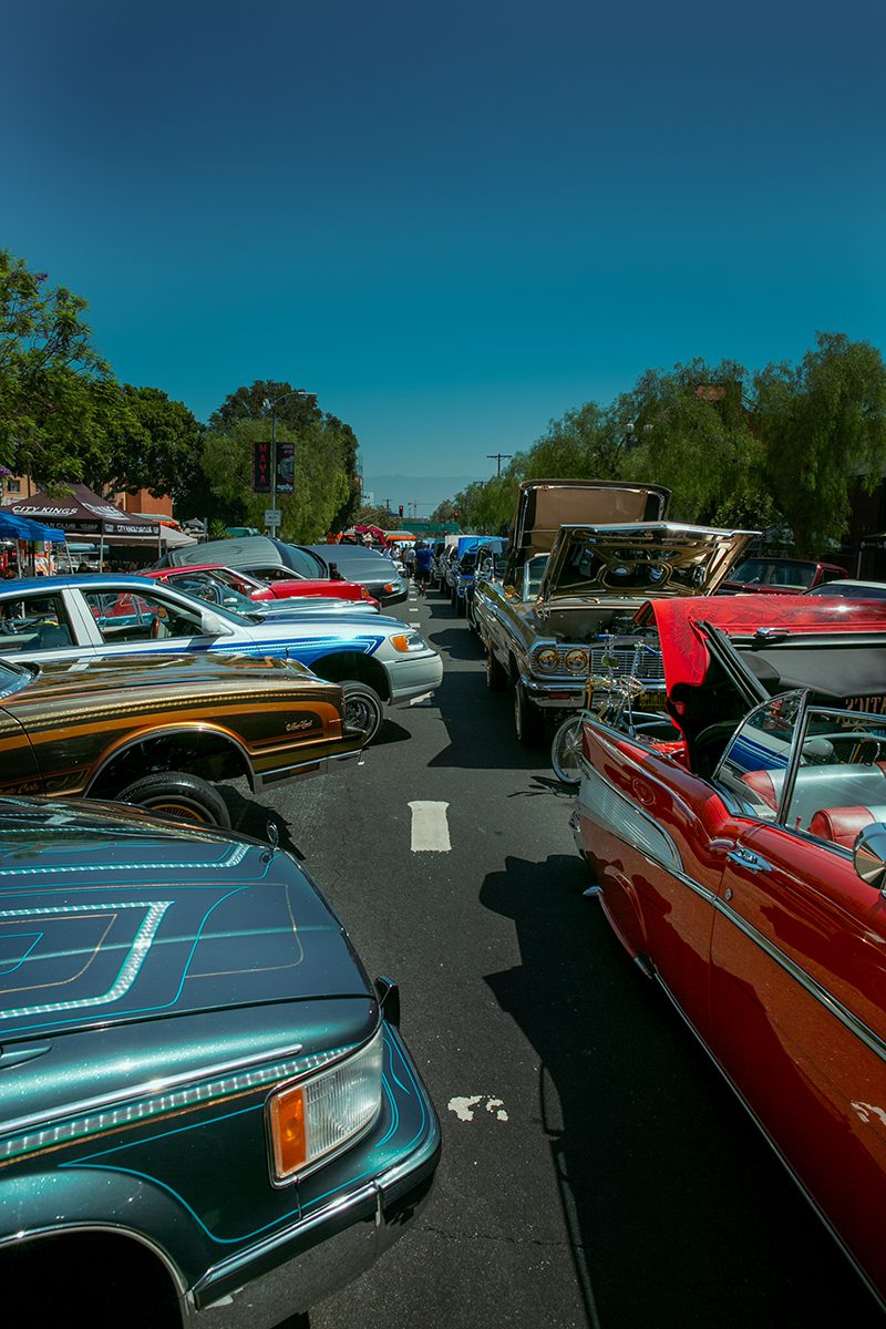 Olvera Street Lowriding El Pueblo de Los Angeles Car Show Olvera